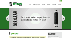 Desktop Screenshot of molasbrasil.com