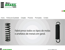 Tablet Screenshot of molasbrasil.com